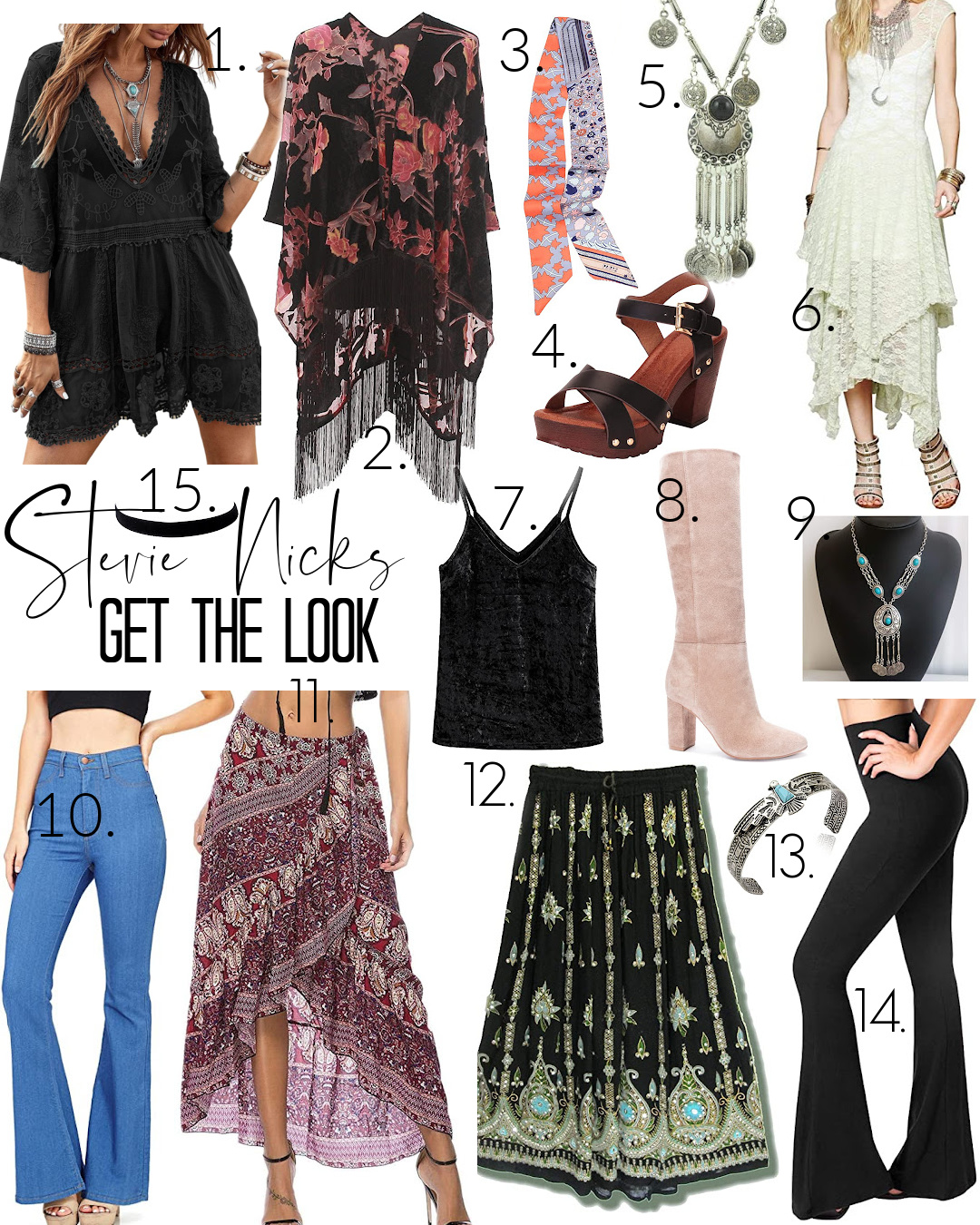 Steal the Look:Style Icon-Stevie Nicks (plus a playlist!) – Stealing Pretty