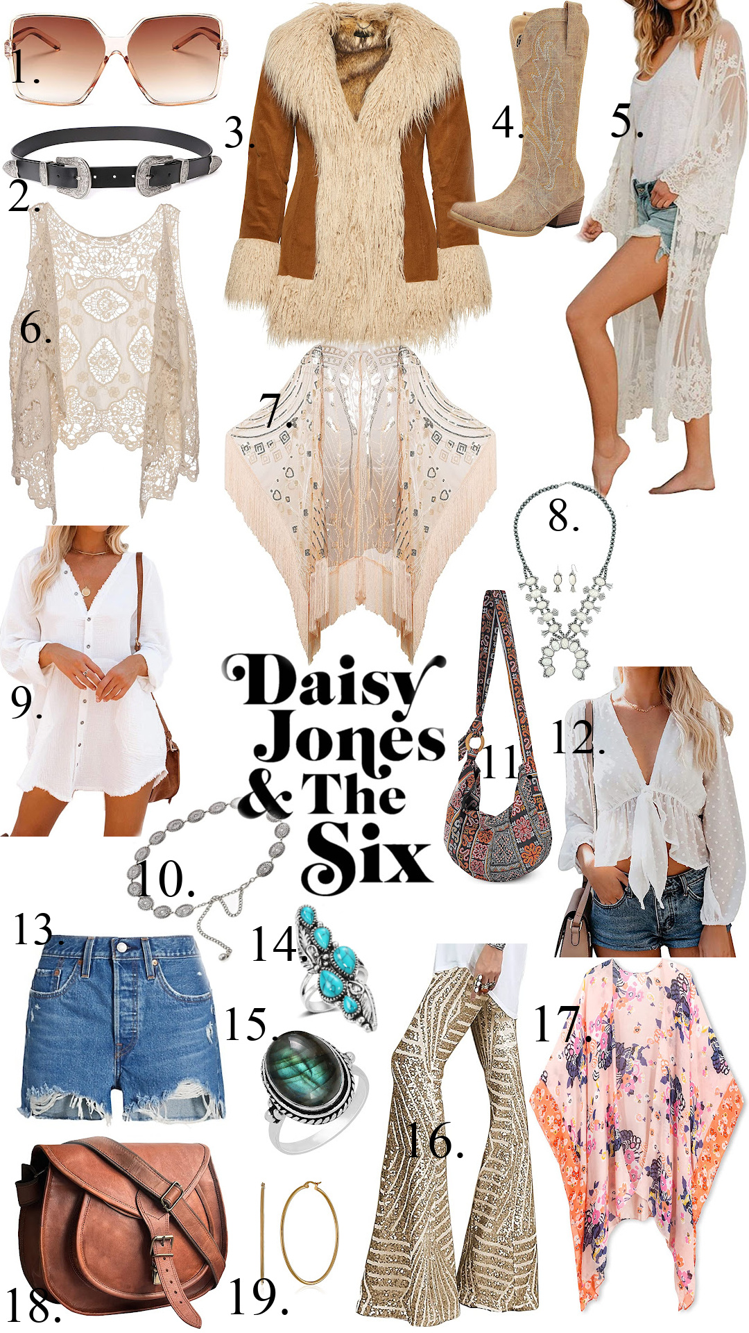 Daisy Jones and The Six Style Guide