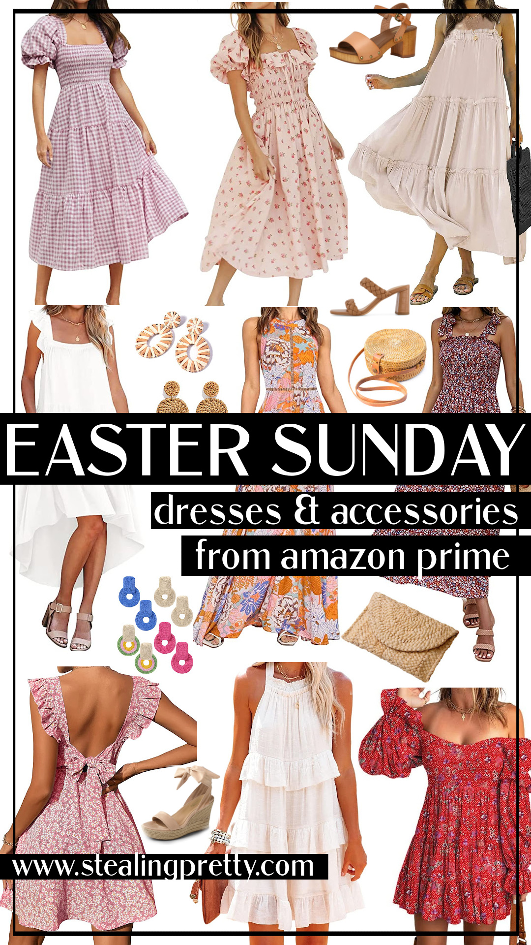 Easter Sunday Outfit Collage