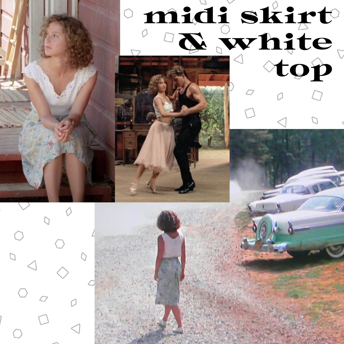 Round up of Dirty Dancing Outfits