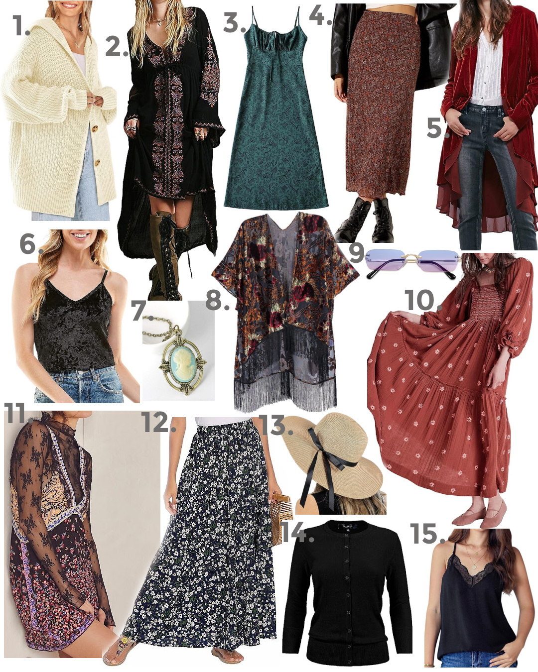 Practical Magic Outfits Collage