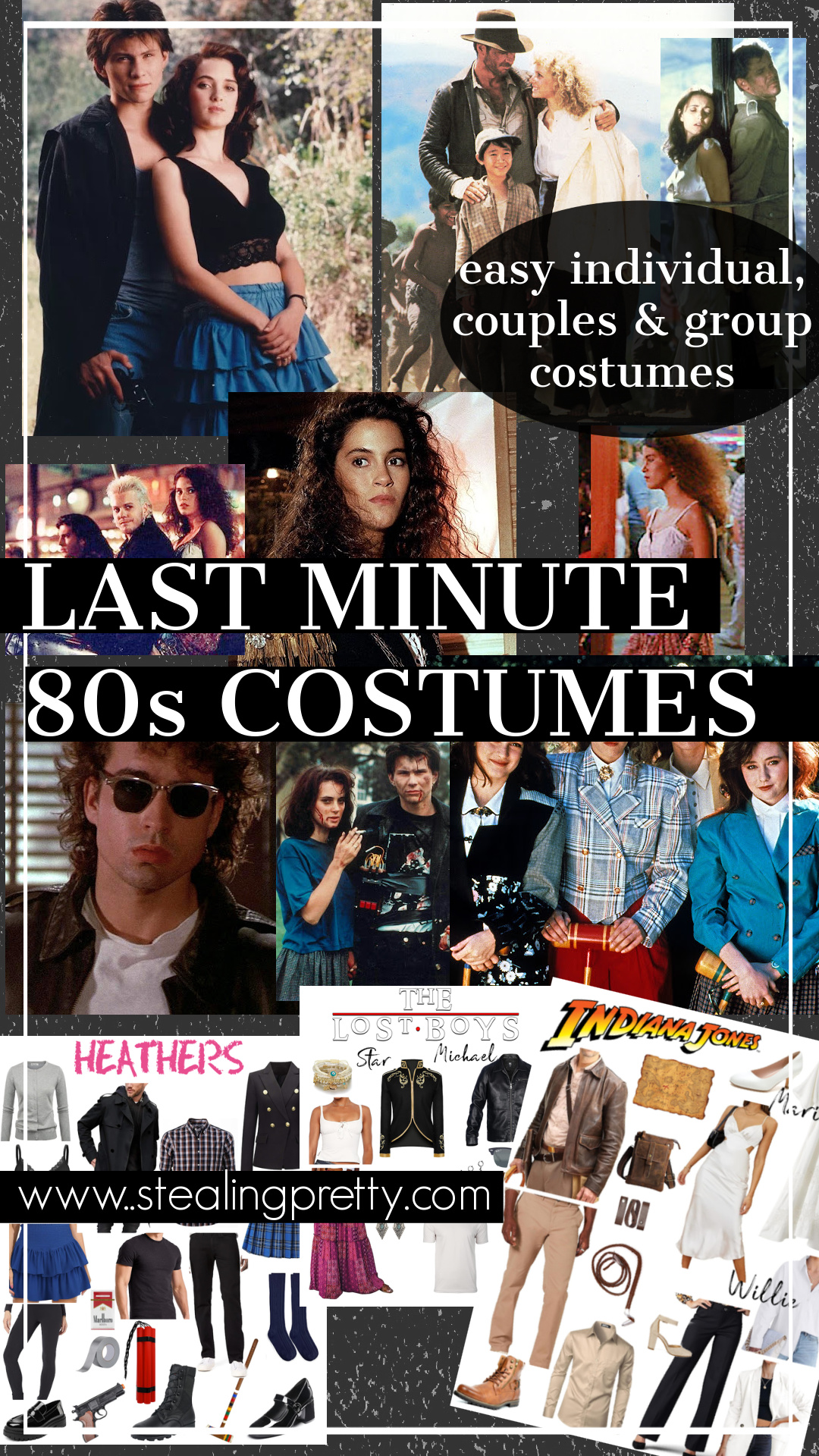 Easy Last Minute DIY 80s Costumes! – Stealing Pretty