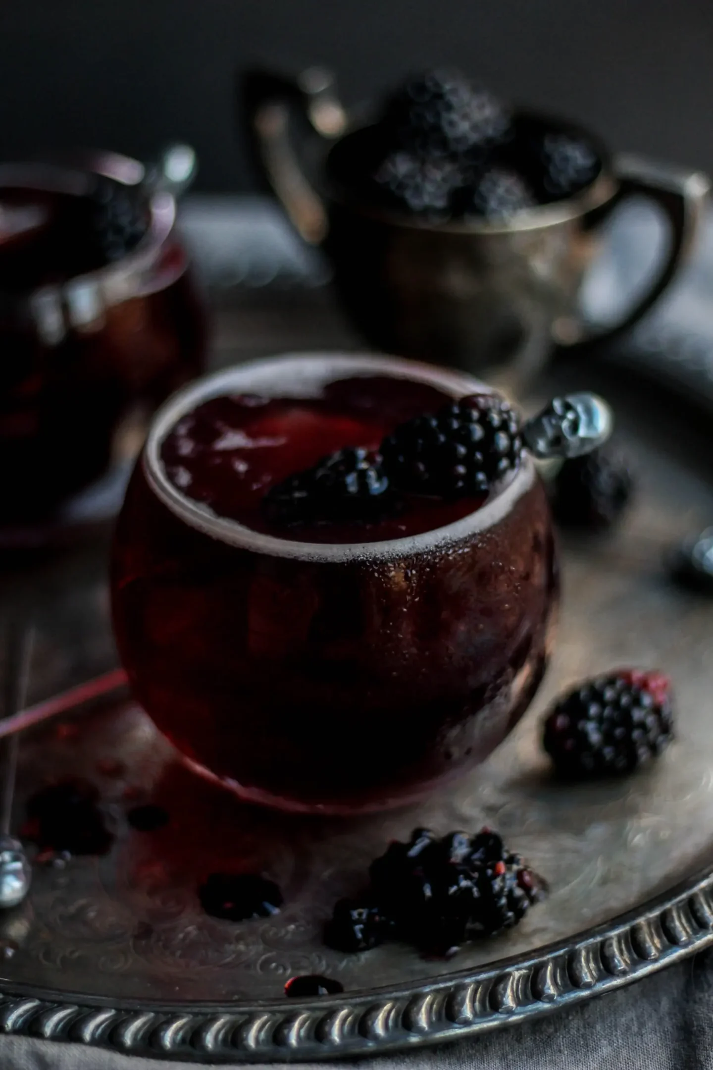 Death By Blackberry Cocktail